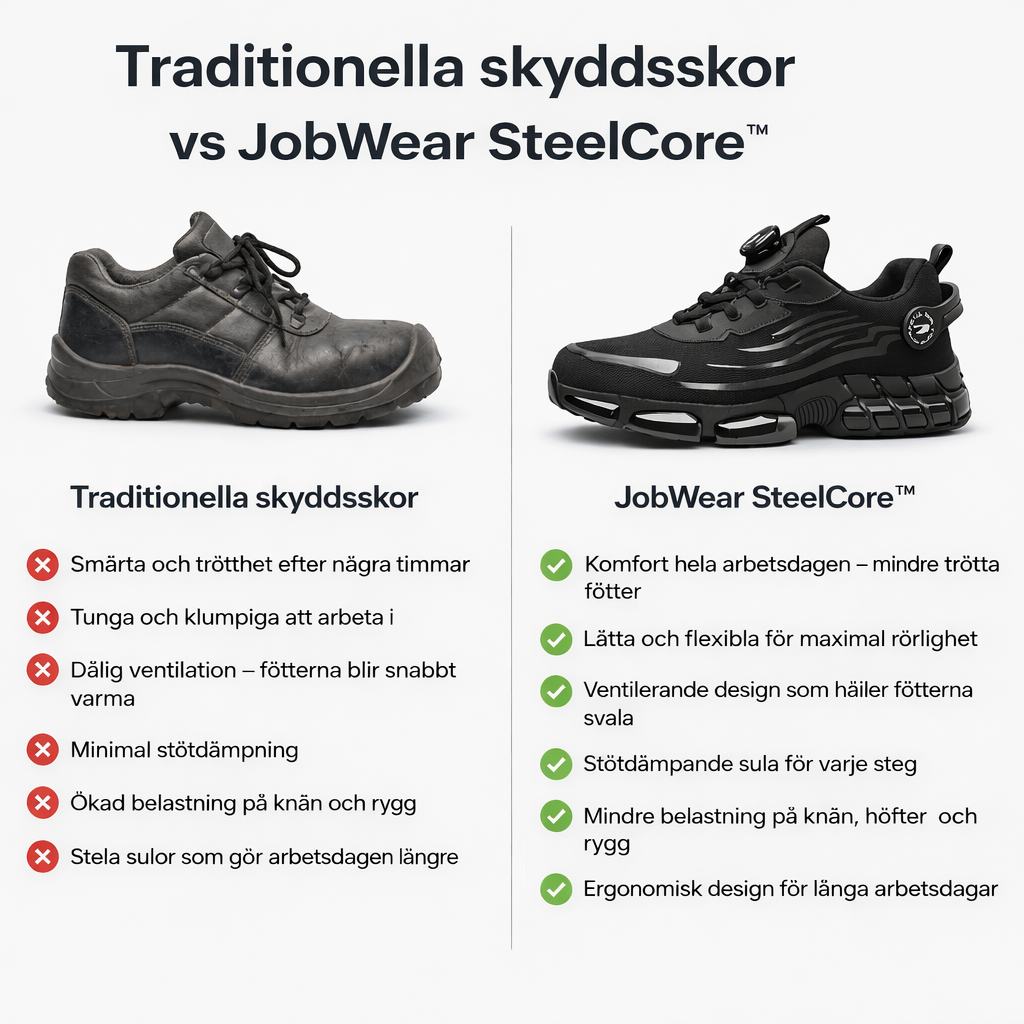JobWear SteelCore™ - Säkerhet i varje steg