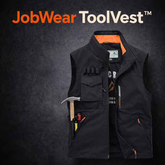 JobWear ToolVest™ – Verktygsvästen byggd för riktiga arbetsdagar